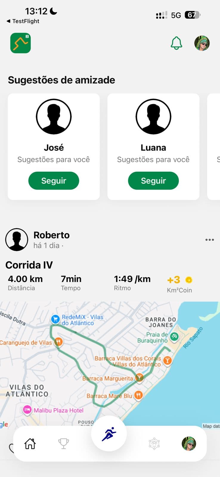 Aplicativo de rede social criado pela Lopak